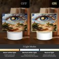 thumbnail image 3 of Fotbe Surreal Desert Eye Landscape Pattern Acrylic Night Light Gift with 3 Color ModesTouch-Sensitive LED Lamp Perfect Gift for Mother's Day, Birthday, or Christmas, 3 of 9