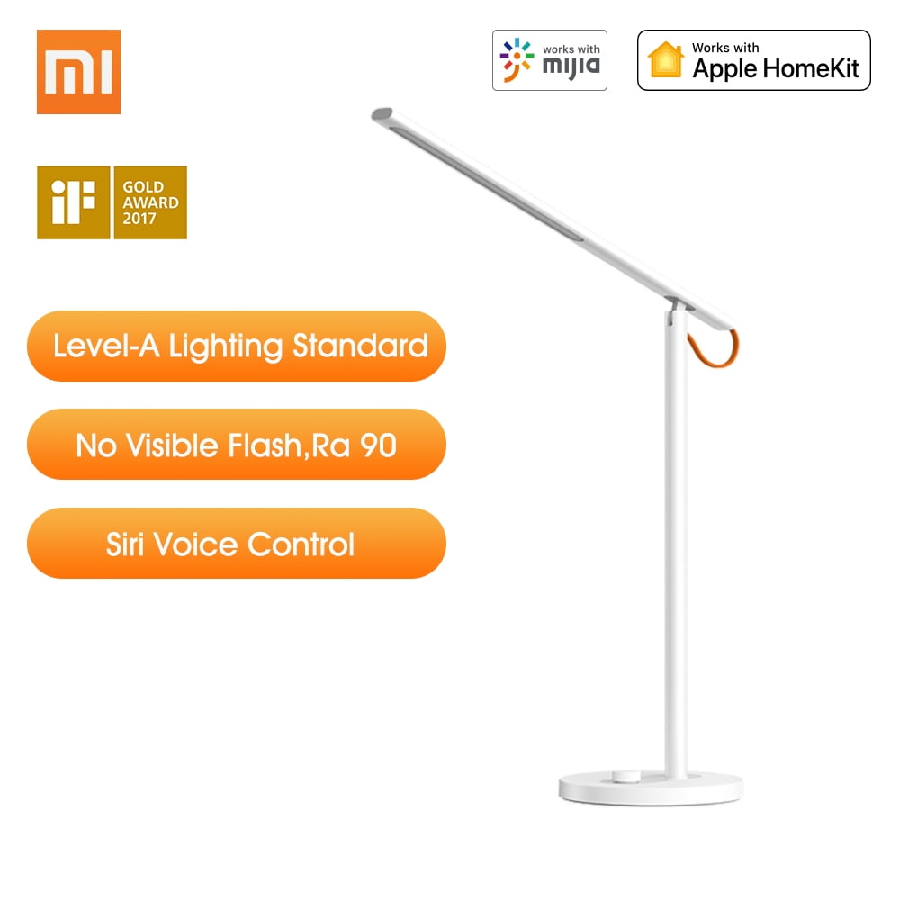 Xiaomi Mijia LED Desk Lamp 1S Ra90 Table Lamp with 4 Lighting Modes for HomeKit Mi Home APP Siri Voice - Walmart.com