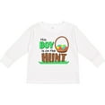 thumbnail image 3 of Inktastic This Boy is on the Hunt Easter Eggs Boys Long Sleeve Toddler T-Shirt, 3 of 5
