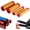 Orange, variant on Universal Non-Slip Silicone Handlebar & Brake Lever Grip Covers, Ergonomic Wrap-Around Motorcycle Grips for Dirt Bike, E-Bike, Scooter, Mountain Bike