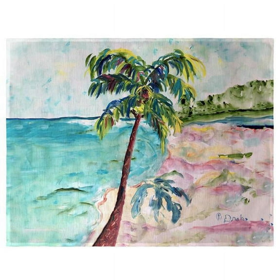 Betsy Drake PM1385 14 x 18 in. Palm & Coast Place Mat - Set of 4