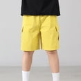 thumbnail image 4 of Guluxicc Casual Shorts Kids Boys Fashion Outdoor Waterproof Cargo Shorts Quick Dry With Pockets, 4 of 9