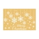 thumbnail image 2 of Pegatinas para ventanas de Navidad | Calcomanías de ventana copo de nieve blancas 50x33cm | Decoraciones navideñas electrostáticas removibles para puertas de tiendas, cristales de centro comercial, 2 of 7