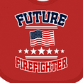 thumbnail image 4 of Inktastic Future Firefighter Boys or Girls Baby Bib, 4 of 4