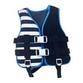 thumbnail image 2 of Chalecos salvavidas para niños, traje salvavidas, equipo de playa, kayak, negro, talla S Negro S, 2 of 9