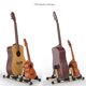 thumbnail image 5 of Soporte de instrumentos Soporte doble para guitarra Soporte en forma de A Soporte de soporte de aleación de aluminio Universal para guitarra acústica eléctrica clásica Ukulele Bajo Violín Instrumento Maboto  Soporte de instrumentos, 5 of 6