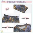 thumbnail image 3 of FORMRS Toddler Unisex Long Sleeve Top and Pants Pajama Set 2-Piece Sleepwear, Sizes 18M-8Y, Halloween Houses Pattern, 3 of 6
