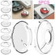 thumbnail image 1 of Adecuado para el juego Pokémon GO Plus+ carcasa cristal PC dividida Poke ball carcasa dura PC transparente con correa mano [GP-352], 1 of 8