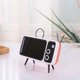 thumbnail image 2 of Altavoz Bluetooth estilo TV retro de 3 W, 10 m, gris, 1200 mAh, 2 of 5