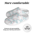 thumbnail image 6 of Goofa Rabbit And Star Print Womens Mens Cotton Lightweight House Slippers , Washable Home Slippers,Indoor Comfy Bedroom Cozy Slippers-40/41, 6 of 7