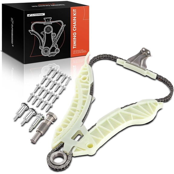 A-Premium Engine Timing Chain Kit W/Sprocket [fits DOHC, 4Cyl 1.6L] Compatible with Mini Cooper Countryman [R60] 2011-2016, Cooper 2007-2015, Cooper Paceman [R61] 2013-2016, Replace# 11311439853
