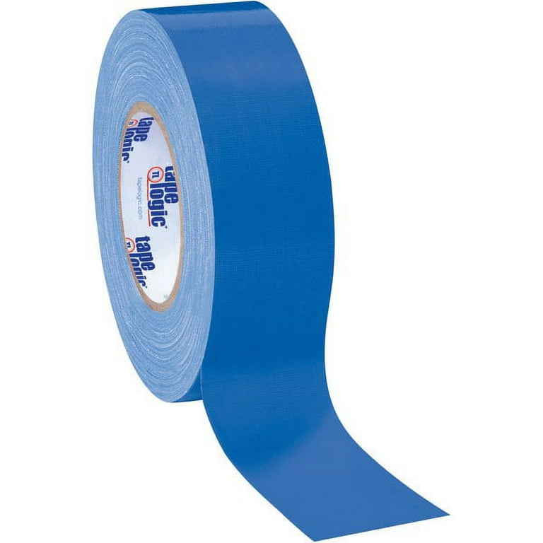 Tape Logic® Color Duct Tape, 3 Core, 2 x 180', Blue, Case Of 24 