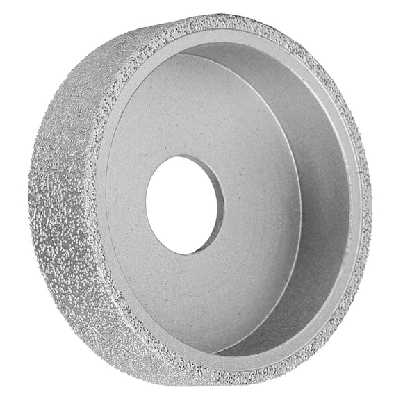 Brazed Grinding Wheel 7.3cm,Angle Grinder Abrasives, Suitable for Marble Granite Ceramic Artificial Stone Glass.Both Dry and Wet Use with Concrete Exterior Wall
