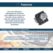 Genuine Whirlpool Timer WPW10185982