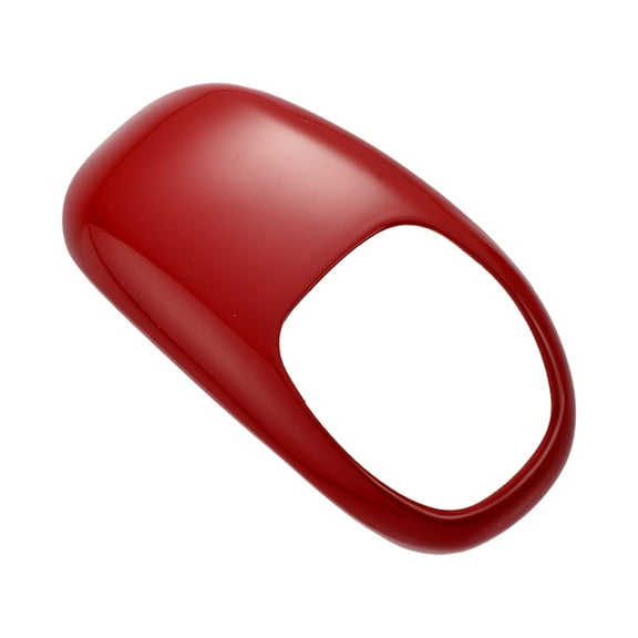 Unique Bargains Center Console Panel Gear Shift Knob Cover Trim Sticker Decal for Jeep Grand Cherokee 2014-2015 Red
