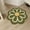Green, variant on Qocolhg Aesthetic Cute Flower Round Area Rug Non Slip Circle Soft Fast Dry Flower Rug Indoor Floor Mat Carpet for Girls Bedroom Bathroom Living Room Sofa Nursery Decor, 24 inch Pink