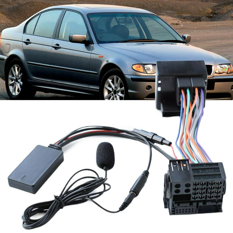 Audioproject A170 – Kit de instalación de radio para coche, juego  profesional compatible para BMW 3 Series E46 Radio Cover Radio Adaptador 2  x Adaptador Antena Fakra DIN ISO Round-pin : : Electrónica
