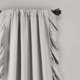 thumbnail image 2 of Lush Decor Reyna - Juego de Paneles de Cortina de Ventana con Volantes, par, 54 Pulgadas de Ancho x 95 Pulgadas de Largo, Gris Claro, Cortina fluida, Cortinas románticas con Volantes para recámara,, 2 of 14