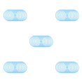 thumbnail image 3 of Moyic Paquete de 10 pulseras de silicona, decoraciones de moda flexibles, accesorios para juegos de rol, dijes luminosos, regalos de gelatina para diez 5piezas, 3 of 5