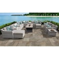 thumbnail image 2 of Fairmont 17 Piece Outdoor Wicker Patio Furniture Set 17d in Beige, 2 of 2