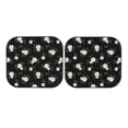 thumbnail image 7 of Balery 2 Piece Rose Flowers Car Windshield Sun Shade|Foldable Front Windshield Shade for Car Front Window for Most Sedans SUV Truck-Large, 7 of 7