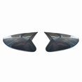 thumbnail image 1 of For Hyundai Elantra 2012-2018 Mirror Modified Horn Rearview Mirror Shell Cover Carbon fiber pattern, 1 of 4