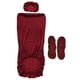 thumbnail image 4 of Fundas para sillas de oficina, fundas impermeables para sillas de escritorio, para comedor y cocina. Rojo oscuro, 4 of 9