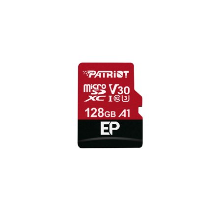 UPC: 0814914024799 | Patriot EP Series 128GB Micro SDXC V30 A1 UHS-I U3 4K UHD Memory Card – with SD Adapter – PEF128GEP31MCX