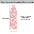 thumbnail image 5 of HELLHERO Ironing Board Cover with Pink Daisies Pattern, 15x54 Inches Polyester - Iron Board Cover for Home, Laundry Room, Craft Room, 5 of 5