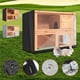 thumbnail image 5 of Inteprter Cubierta de conejera de pisos, jaula transpirable para mascotas, cubierta antipolvo portátil, Protector de ventilación ligero para Jardín y Patio Negro, 5 of 6