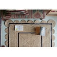 thumbnail image 3 of Chouhan Rugs Natural Jute Scalloped Rug Bohemian Rug Decor Rug Handwoven Rug Custom Rug Decorative Rug, 3 of 5