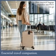 thumbnail image 2 of Brookstone Luggage Tags Name Card Travel Tags for Luggage with Steel Loop Fastener 2 Pack Set, 2 of 6
