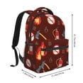 thumbnail image 2 of Balery Fire Extinguisher Mochila Escolar Impresa, Mochila Ligera para Viajes Casual, Mochila Duradera y Cómoda Multifuncional, Mochila para Laptop-One Size, 2 of 5