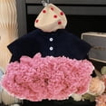 thumbnail image 2 of Falda de otoño e invierno para niños, lindo vestido para niña, falda de malla de estilo occidental, falda para niña británica, 2 of 6