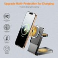 thumbnail image 4 of Cargador Inalámbrico 3 en 1 Gqohrt para iPhone 17-12, Apple Watch y AirPods, 4 of 8