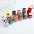 thumbnail image 3 of Liyamei Snow Christmas Baby Socks Shoes Children Baby Socks Baby Toddler Shoes Floor Socks Baby Shoes Size 0-6 Months, 3 of 3