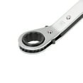 thumbnail image 5 of Uxcell 0.79'' x 0.87'' Reversible Ratcheting Wrench Metric Offset Double Box End Carbon Steel Silver Tone 1pcs, 5 of 5