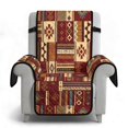 thumbnail image 2 of SCRAWLGOD Aztec Patchwork Print Recliner Cover Breathable Stain Resistant Recliner Chair Cover Washable Reclining Slipcover for Dogs, 2 of 7