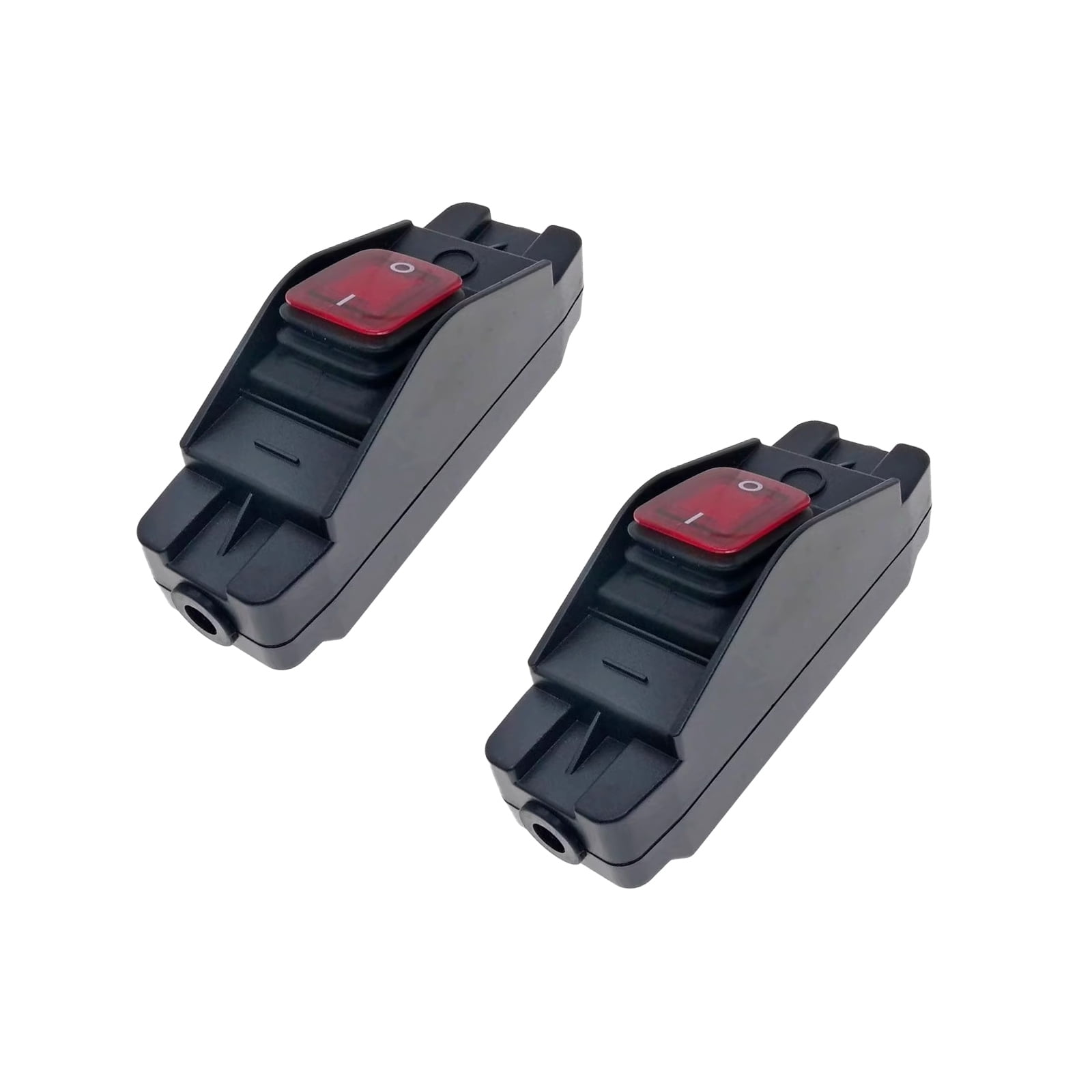 Totowood, Inline Cord Switch, 16A 125V/250V, Black with Red