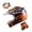 Shark Orange Bundle, variant on 1Storm Youth Motocross Helmet BMX MX ATV Dirt Helmet HBOY Matt Star Pink + Goggles + MG Youth Pink Glove Bundle