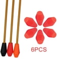 thumbnail image 1 of Rubber Points 6/8mm Target Replacement Practice Tips for Children - 8mm Red, 1 of 10
