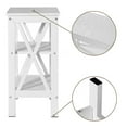 thumbnail image 5 of VECELO 3-Piece Bedroom Sets Metal Bed Frame and 2 Nightstand, 5 of 7