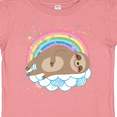 thumbnail image 4 of Inktastic Sloth Lover Cute Animal Girls Baby T-Shirt, 4 of 5