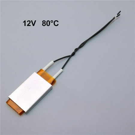 

PTC Heater Plate 12V Constant Temperature Element Thermostat Heating Tablet