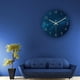 thumbnail image 4 of Reloj de pared de piedra, acrílico, sin marco, silencioso | Reloj de cuarzo decorativo para sala de estar | Decoración de pared moderna con acabado brillante para interiores, hogar y oficina, 4 of 8
