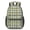Green and Yellow, variant on Black and Gray Checkered Pattern 17" School Backpacks for Teens,Waterproof Oxford Fabric,S-Shape Padded Straps for School,Travel,Hiking,Camping