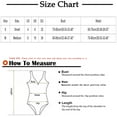 thumbnail image 3 of aidice Yoga Bodysuits for Women Summer Sleeveless Backless Slim Build in Bra Workout Leggings Jumpsuits, 3 of 5
