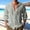 (Casual 285)Gray, variant on Mens Summer Jackets Fashion Outerwear Casual Solid Button Round-neck Long Sleeve With Hooded Outer Tops