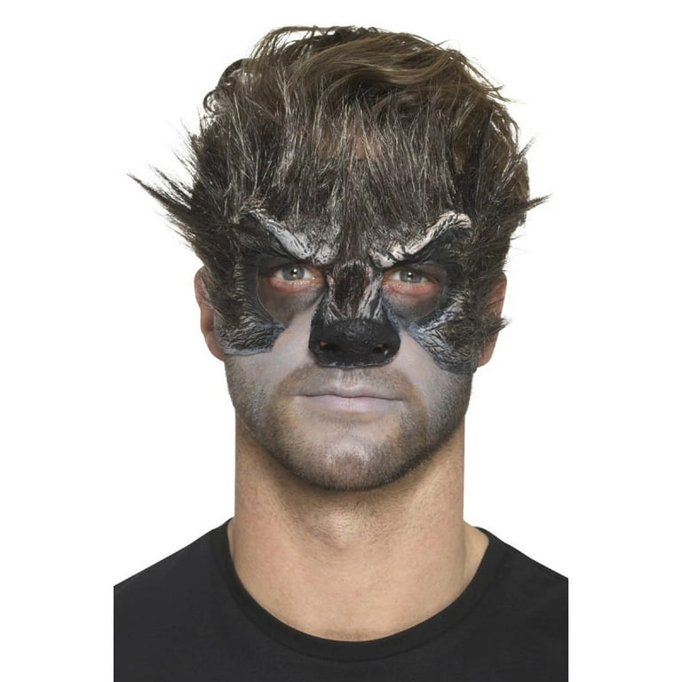 Foam Latex Werewolf Head Prosthetic Adult Brown Foam Latex Werewolf Head Prosthetic Adult Brown