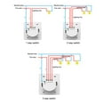 thumbnail image 3 of Smart Wall Switch, 86 Key 100-250V On Off Switch ABS  for Home for ZigBee, 3 of 8